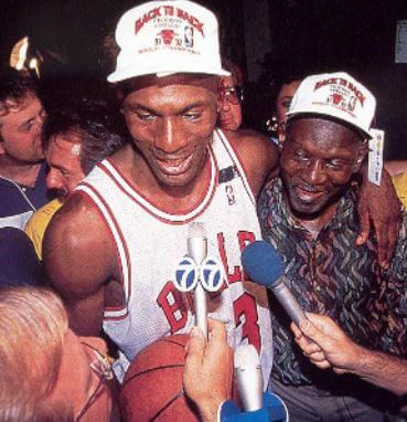 Victoria Jordan father Michael Jordan and grandfather late James Raymond Jordan Sr.